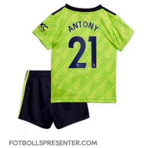 Manchester United Antony #21 Tredje tröja Barn 2022-23 Kortärmad (+ korta byxor)